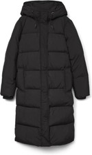 Vero Moda VMERICAHOLLY LONG DOWN Schwarz Gr. XS Damen Mantel UVP:139,90€ (1592)