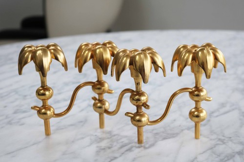 Nagel palm kerzenständer - nagel,