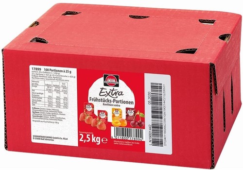 Schwartau extra konfitüre 100 - schwartau,