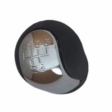 Schwarz / Chrom Opel Corsa C 2000/06 Knopf Knauf Schaltknauf 5 GANG 
