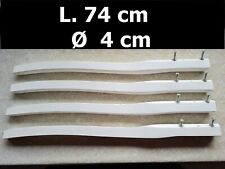 XXL Schminktisch Füße Holzbeine Möbelfüße Tischbeine weiß Holzfüße 74 cm