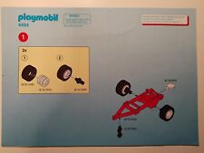 playmobil bauanleitung 4494 Anhänger