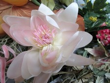 KONVOLUT--SEIDENBLUMEN--KUNSTBLUMEN--SEEROSEN--SONNENBLUMEN--GRAS--RANKEN