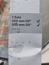 Original BMW  Z4 / E89 Roadster 61612151749 Satz Wischerblätter Neu 