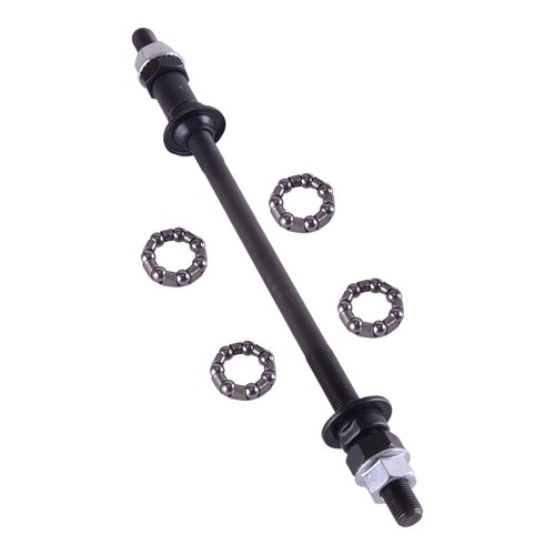 X240mm rear hub axle - 3/8"x240mm,