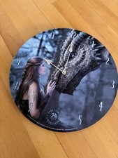 Wanduhr ANNE STOKES 34cm Fantasy