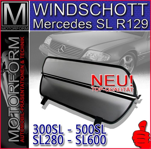 Windschott für mercedes - mercedes, sl