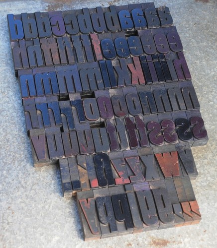 Alphabet holzbuchstaben 54 - holzbuchstaben,