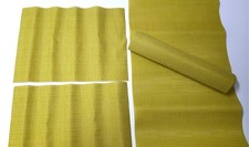 Tischset 4tlg 2x Platzset 2x Läufer Farbe lindgrün abwaschbar