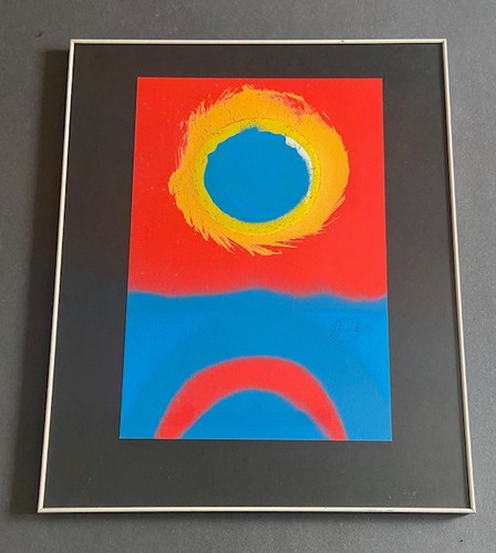 Otto piene orig farbsiebdruck - piene, orig.-farbsiebdruck