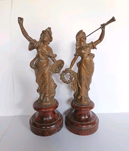 Jugendstil skulpturen paar - jugendstil,