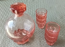 Altes art deco lachs - art,