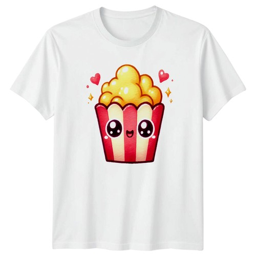 Süßes shirt kawaii popcorn - süßes,