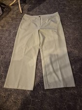 hellgrüne Damenstoffhose der