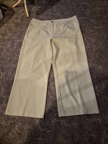 Hellgrüne damenstoffhose der - hellgrüne,