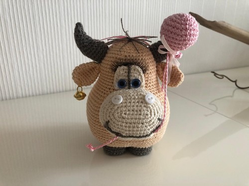 Selbstgehäkeltes kuscheltier - selbstgehäkeltes,