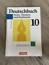 Cornelsen: Deutschbuch 10. Arbeitsheft |Texte, Themen und Strukturen| mit Lösung