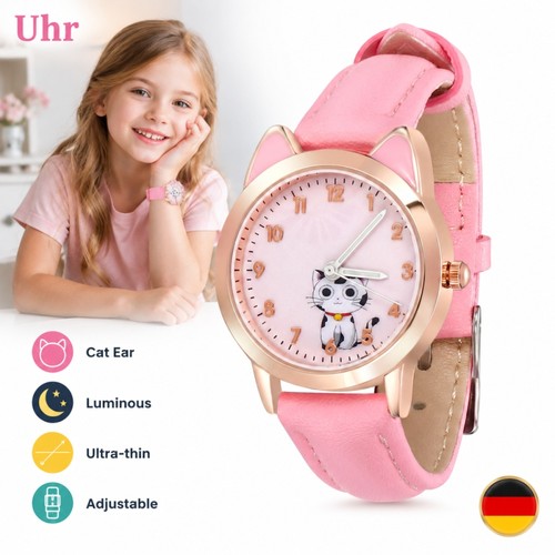 Kinder uhren nette katze - uhren,