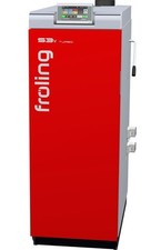 Fröling Scheitholzkessel S3V Turbo 30 30kW, 7" Touch, Füllraum 145l LAGERWARE
