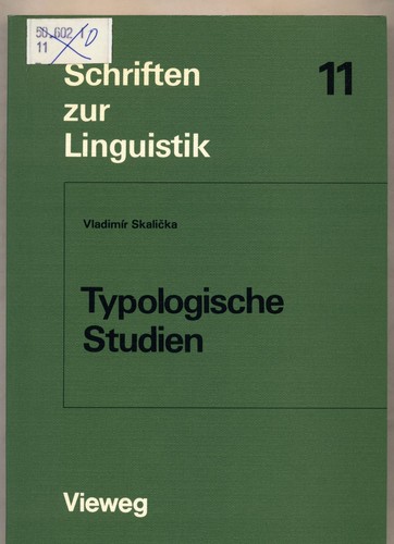 Typologische studien skalicka - typologische,