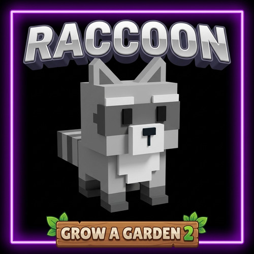 Raccoon grow a garden - ⭐,