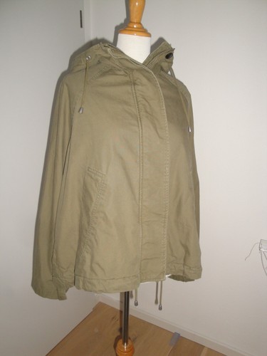 Zara kapuzen jacke cape - zara, kapuzen-jacke