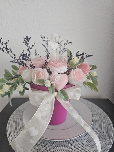 Blumenstrauß aus wachs kerzen - aus,