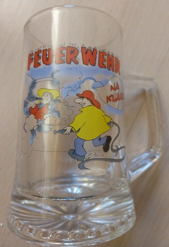 Glas mit motiv - glas,