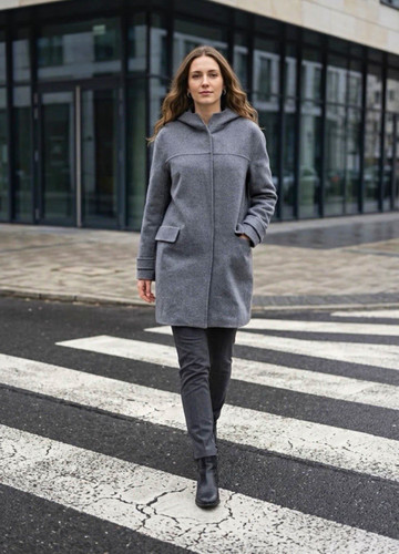 Zara basic damen mantel lang - zara,