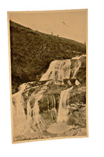 Antike Postkarte Wasserfall