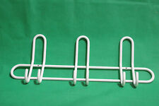 Kleiderhaken Metall Weiß Kunststoff beschichtet