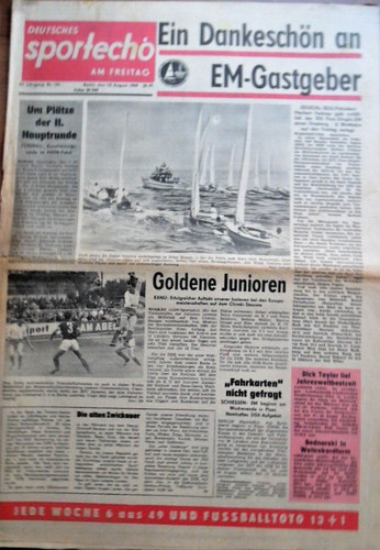 Deutsches sportecho august - deutsches,