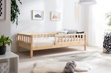 ANGEBOT Bodenbett "Mio" inkl. Rollrost B-WARE Kiefer massiv Natur 100x200 cm