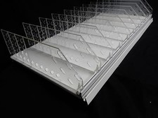 Fachtrenner 47 37 H12 Set 11x Regalteiler + 1 Einsteckleiste Magnet 1m Drogerie