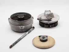 Vorderrad Nabe mit Bremse und Tachoantrieb & Steckachse für SIMSON SRA 50 STAR