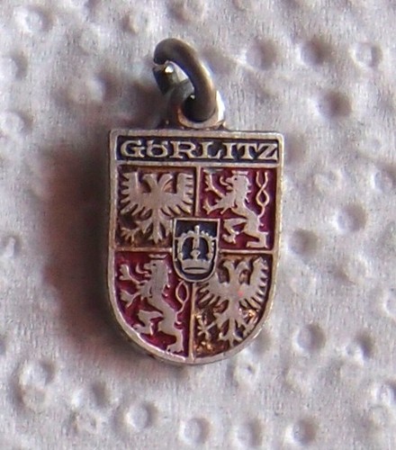 Metall bettelarmband wappen - metall,
