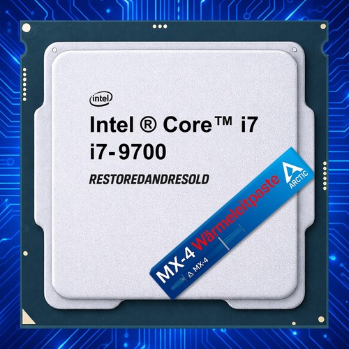 Intel core 9700 - core, 3,0