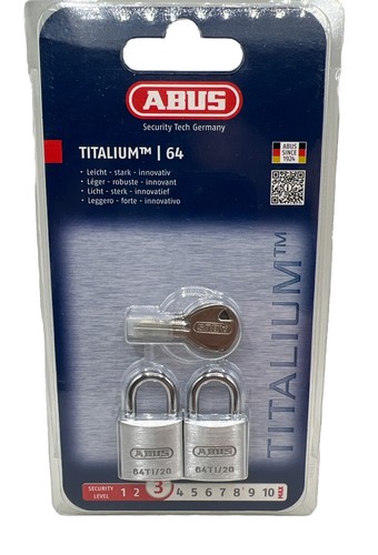 Abus vorhängeschloss titalium - vorhängeschloss,