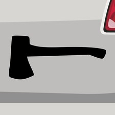 Axt Aufkleber Feuerwehr