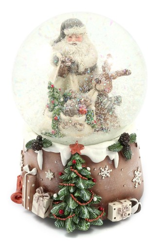 Schneekugel mit spieluhr - mit, zum
