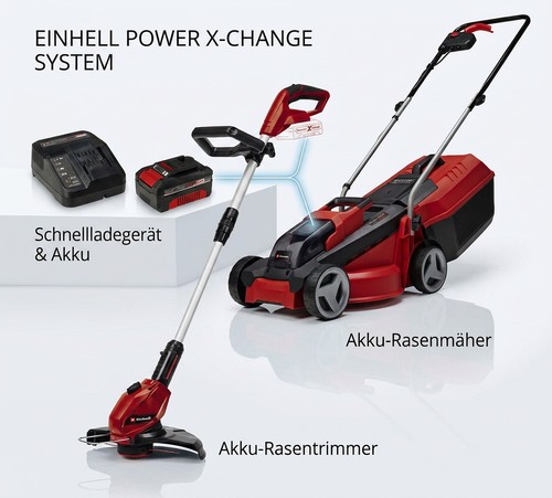 Einhell akku rasenmäher set - einhell,
