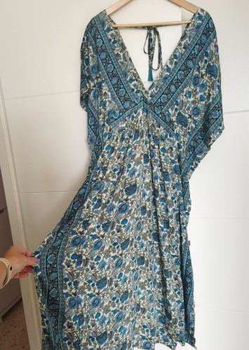 Kleid seidenkleid grün - seidenkleid, 42