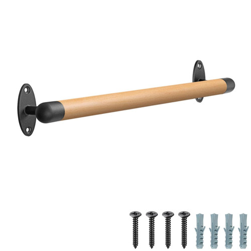 Holz handlauf 66cm robust mit - holz,