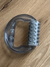 Massageroller mit Griff, Muskel- und Körpermassage, Massage Grau