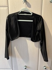 Bolero schwarz Größe M