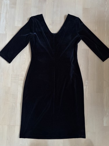 Minx kleid samt schwarz - minx,