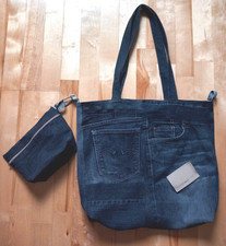 G-Star ♔ TASCHE ♔ SET ♔ Jeans ♔ UNIKAT ♔ UPCYCLING ♔ SHOPPER ♔ 44 X 38 cm
