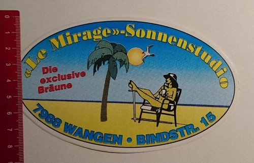 Aufkleber sticker mirage - le,