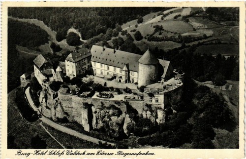 Waldeck burg hotel - ak, ak