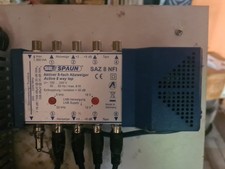 SPAUN aktiver 8fach Abzweiger SAT Verstärker SAZ 8 NFI